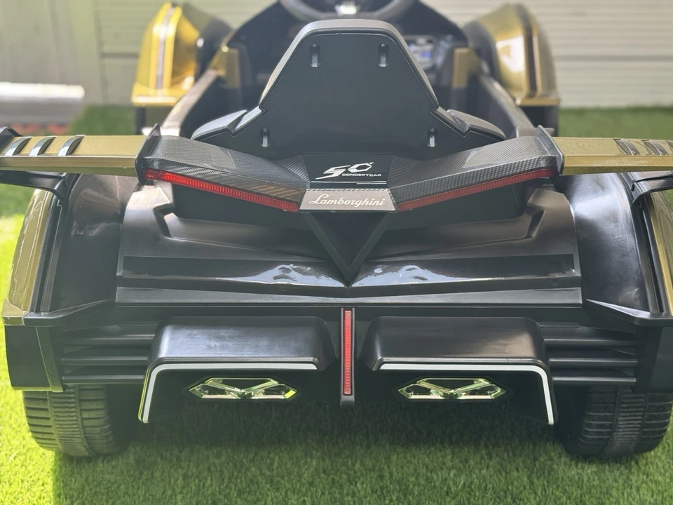 Lamborghini V12 Vision Gran Turismo Kids Ride on Car Custom Painted 2x390 Motors - Image 3 of 4