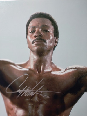 Carl Weathers signed 8x10 photo Original  Matte Finish LOA Guaranteed For Life 