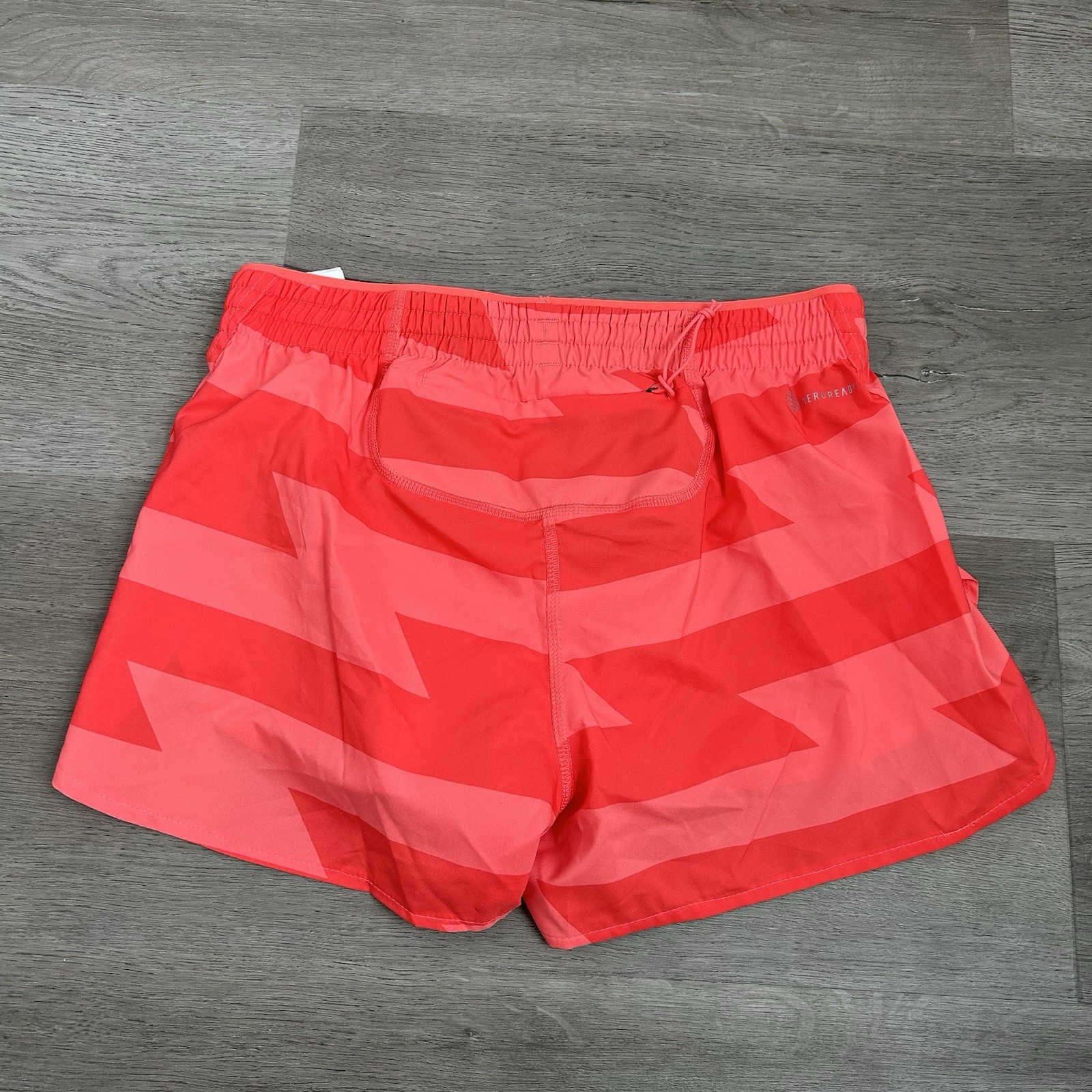 NWT adidas Run Fast Split Women's Running Shorts Pink Xs 3 Inch Lined thumbnail 2