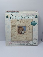 Cross Stitch Kit Dimensions Daydreams Peace Lion  Lamb Harmony Under Glass READ