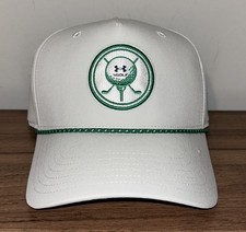 Under Armour Hombres UA Drive Cuerda Ajustable SnapBack Gorra Gorra Blanco Arcilla Nuevo