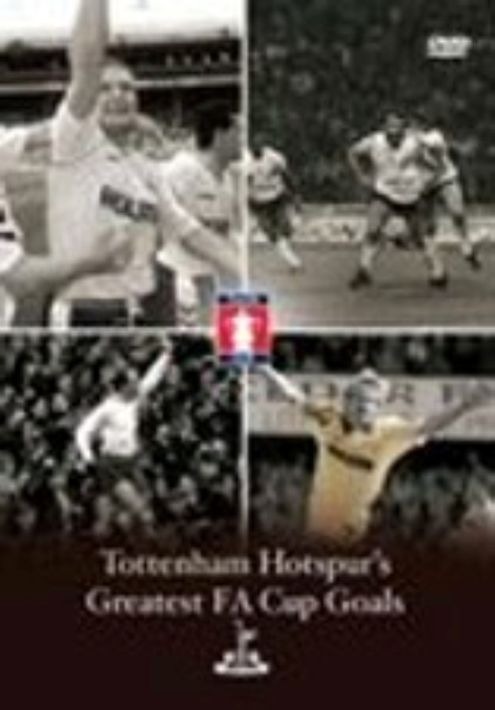 Tottenham Hotspur Greatest Fa Cup Goals DVD FREE SHIPPING