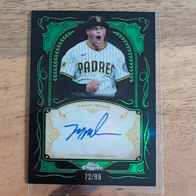 Topps Chrome 2026 Mason Miller Ink Strokes Auto IS-MMI San Diego Padres /99