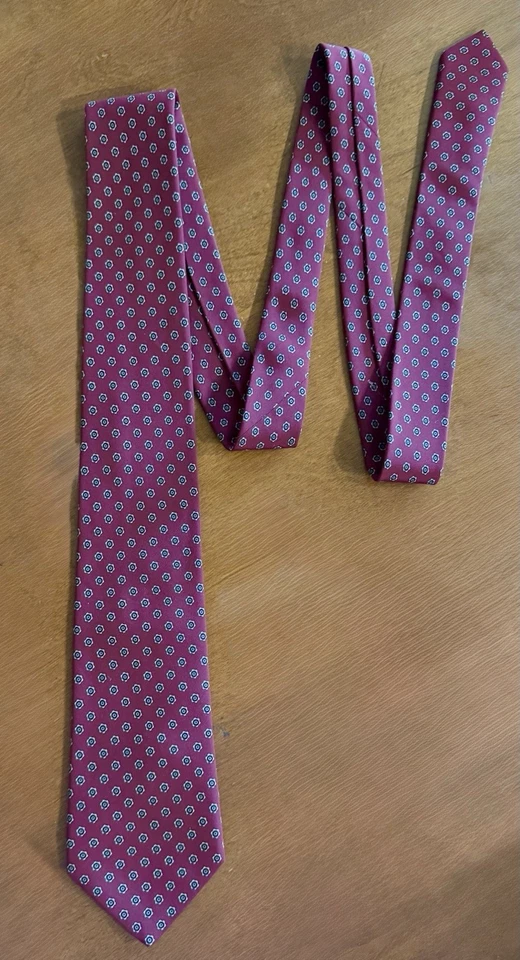 Gravata Stefano Rocco Firenze Edition - 100% seda e feita na Itália - Imagem 2 de 4