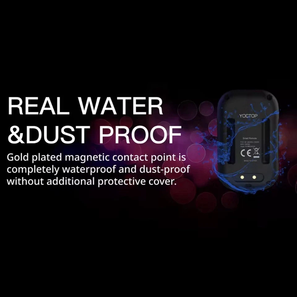 For GoPro Hero 12 11 10 9 Max Session 80M Wifi Bluetooth Remote Control - image 3 of 4