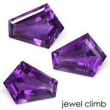 Affordable Amethyst Loose Gemstone (Fancy, ~9.2&times;7.4mm)