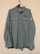 Tyndale Shirt Mens 2XL Flame Resistant FR Long Sleeve Work Made USA