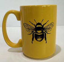 Yellow Bumble Bee Coffee Mug Honey Bee Graphi...