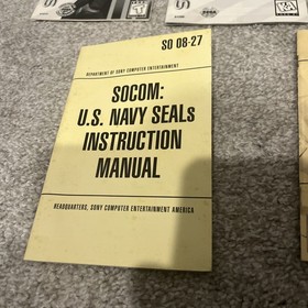 Sega Saturn And PS2 Video Game Manuals