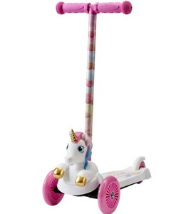 Dimensions Unicorn 3D Scooter with Light up Wheels Ages 3+ Max Weight 75lbs