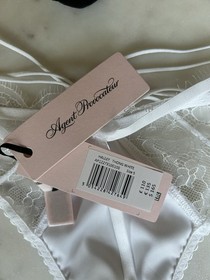 Agent Provocateur Halley White Lace Thong (size 5) NWT