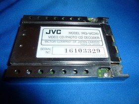 Sega Saturn JVC RG-VC20 VCD Video CD Photo Card Decoder Japan Import US Seller