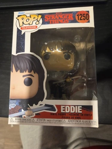 Funko Pop! Vinyl: Stranger Things - Eddie #1250 Special Edition Protector