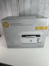 Brand New HP Laser Jet Pro All-in-One Printer- White- MFP M28w j