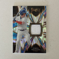 Panini Select 2024 James Triantos Chicago Cubs Sparks Prizm Memorabilia #SPK-JT