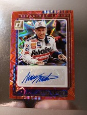 2025 Donruss Racing Red Explosion Mark Martin 26/49 Autograph 
