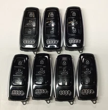 LOT OF 7 OEM AUDI SMART KEY FOB REMOTES IYZ-AK2  4 BUTTONS