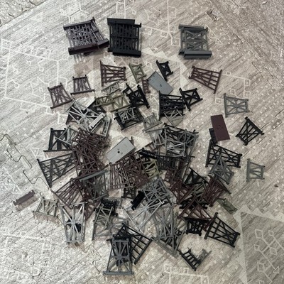 Athearn , Bachmann , Tyco Ho Scale Trestle Set Pieces For Train, Set Layout
