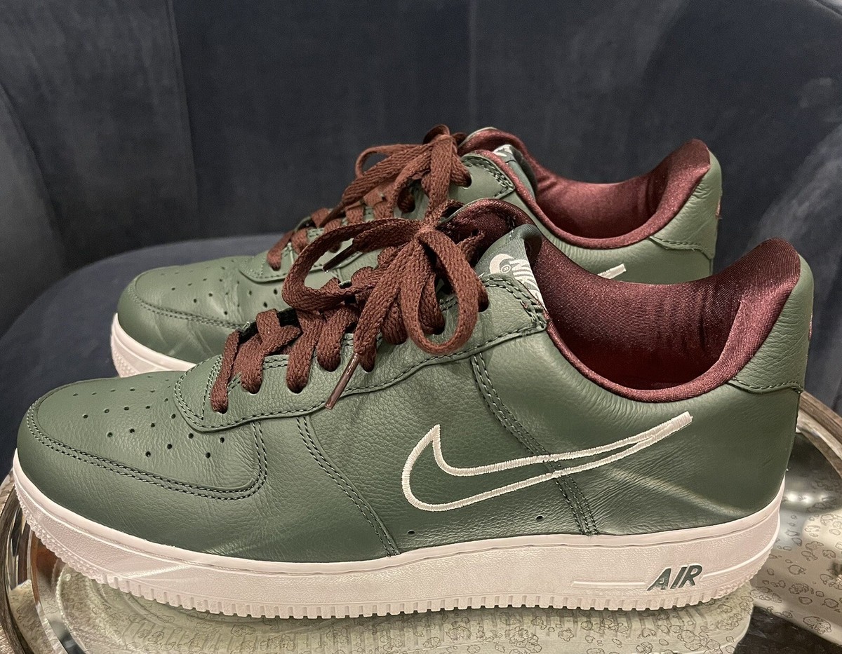 Nike Air Force 1 Low Retro Deep Forest Green White Hong Kong
