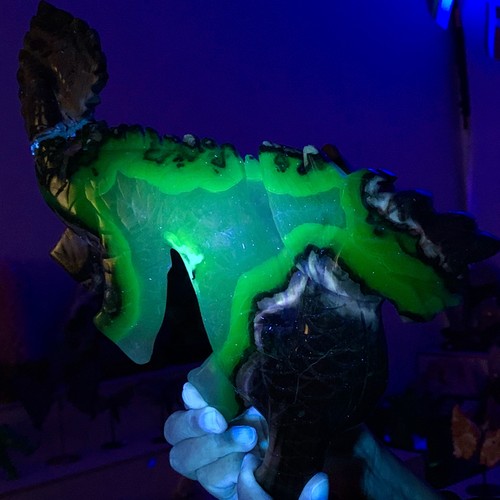 3.37LB Natural black agate quartz Hand carved dragon crystal specimen - Bild 21 von 22