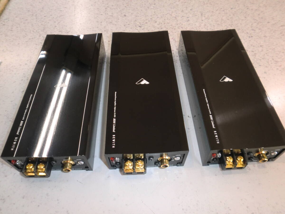 BEWITH Reference R-107S BS limited 2台セット BEWITH/ビーウィズ R-107S 2台セット(箱付き) BEWITH Reference R-107S