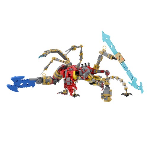 Calamity Ganon Model Mech Robot Building Blocks MOC Bricks Toys Set Collection- - Picture 6 of 8