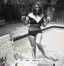 1960s Vogel Negative-sexy pinup girl Lisa Parker in swimsuit-cheesecake v200057 