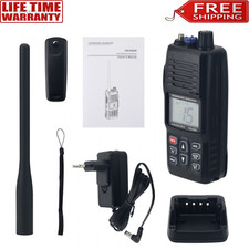 HX400IS Submersible 5W VHF Marine Radio Handheld Transceiver Walkie Talkie Mic
