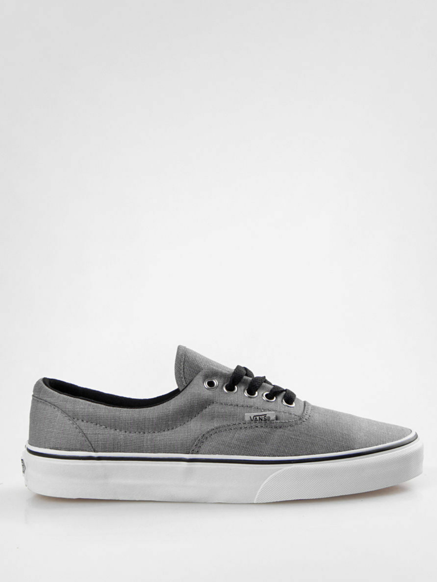 VANS ERA BLACK SHOES MENS Suiting Grey US