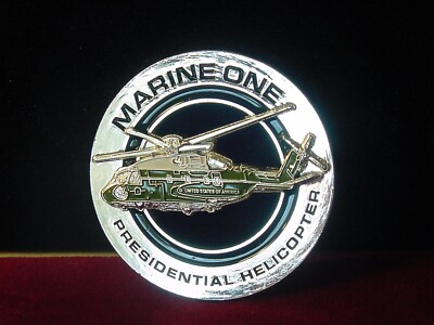 Presidential Helicopter Sikorsky VH-92 HMX-1 Challenge Coin - New
