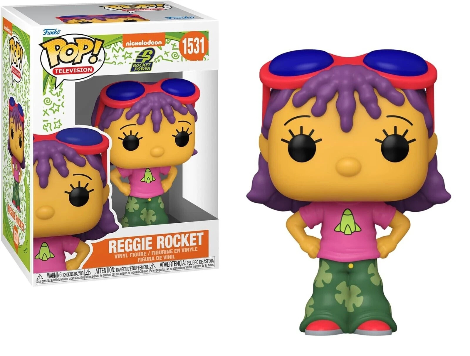 Funko POP! TV: Nickelodeon Nick Rewind - Reggie Rocket Vinyl Figure #1531 #75743
