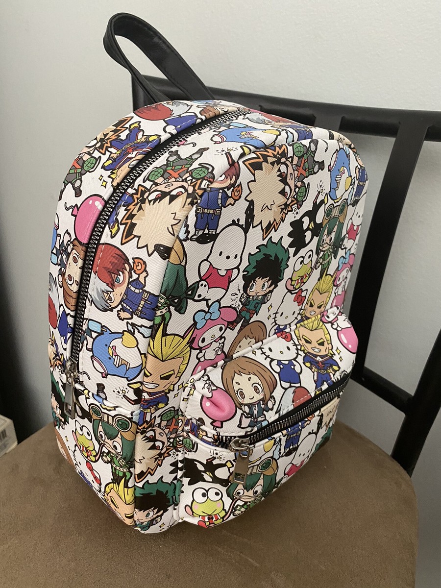My Hero Academia Hello Kitty Friends Sanrio Kawaii Mini Backpack