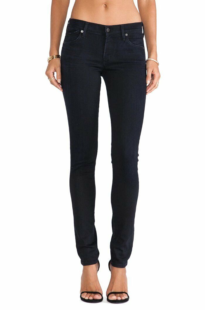 $228 Citizens of Humanity Avedon Ultra Skinny Black Jeans in $228 Citizens of Humanity Avedon Ultra Skinny Black Jeans in