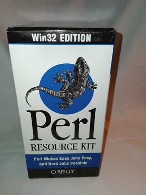 The Perl Resource Kit 5 Volume Box Set O'reilly Like New No CDs