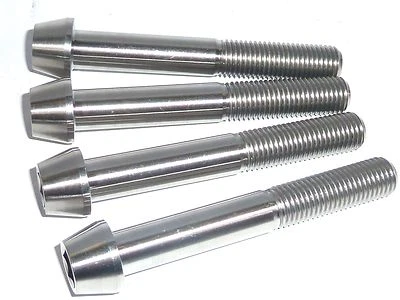 JAYBEEBIKERBITS KAWASAKI ZX6R 2003-2012 PINZA FRENO ANTERIORE ATTACCO BULLONI TAPPO TITANIO TESTA GARA