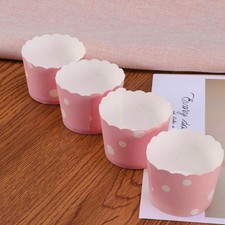 50pcs involucri di bordo della torta Creativo cupcake di carta da forno tazzine