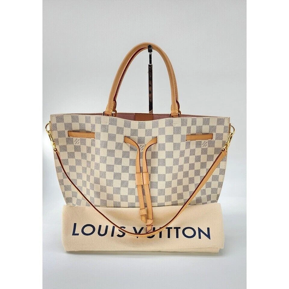 Louis Vuitton Girolata Shoulder Bag in Damier Azur Canvas | Mint Condition