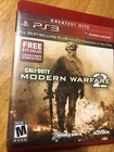 Call of Duty: Modern Warfare 2 Greatest Hits (PlayStation 3, 2009)Case And Manua
