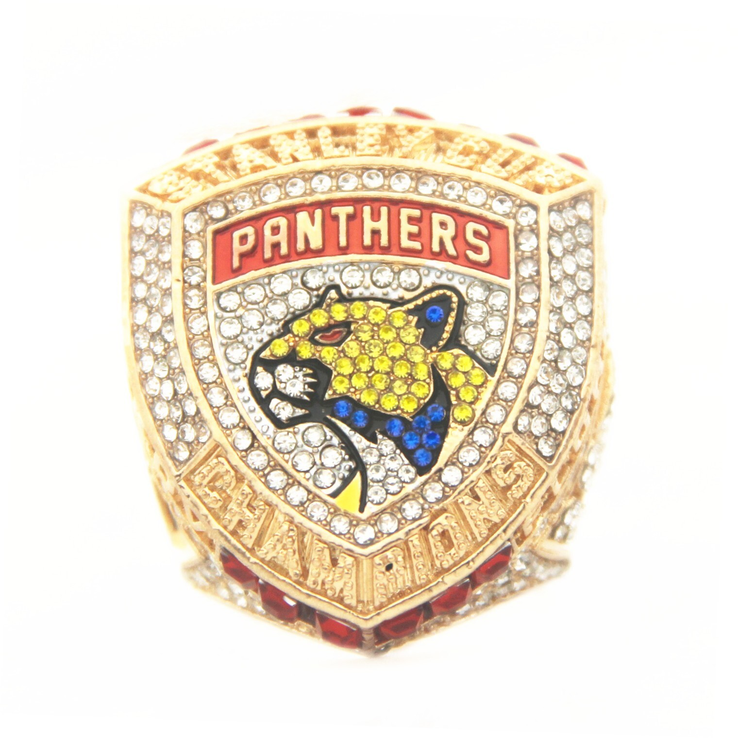 FLA Panthers 2023 Ice Hockey Stanley Cup champions Replica ring with Bamboo box