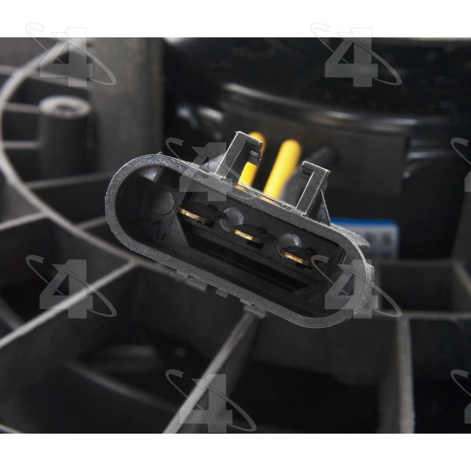 Conjunto de ventilador de refrigeración del motor Nissan Quest 1999-2002 4 estaciones 2000 2001 Foto 3 de 3