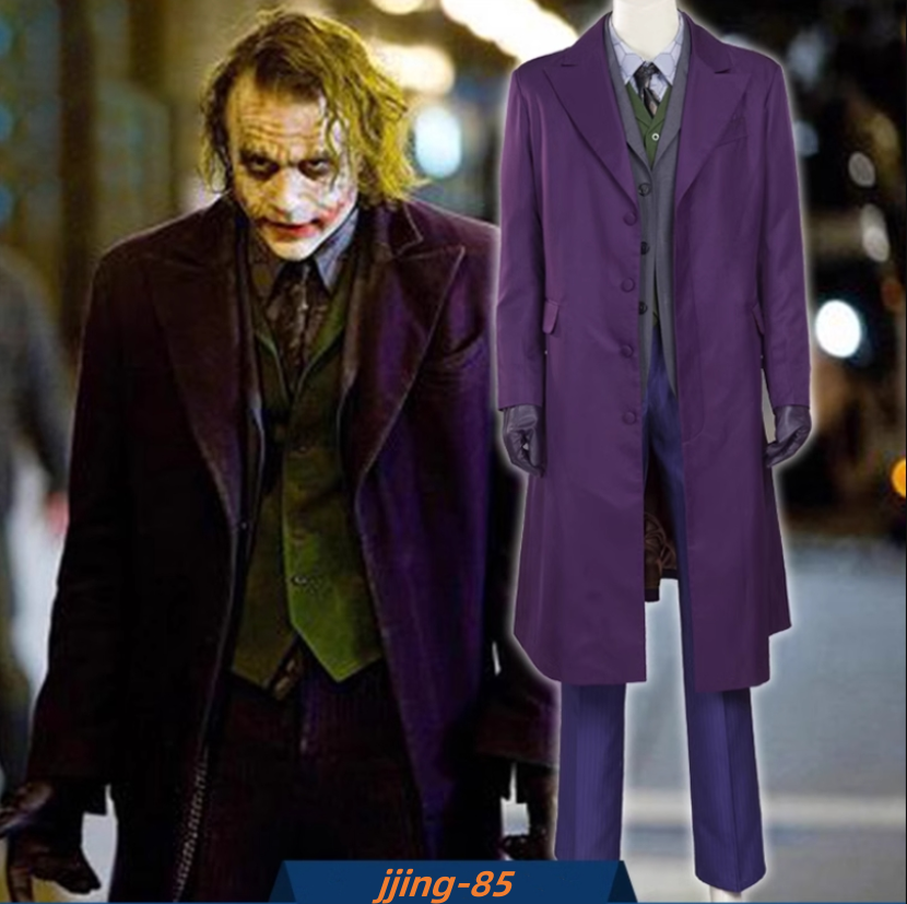 Joker Dark Knight Costume Batman Dark Knight Joker Jacke Cosplay — free download