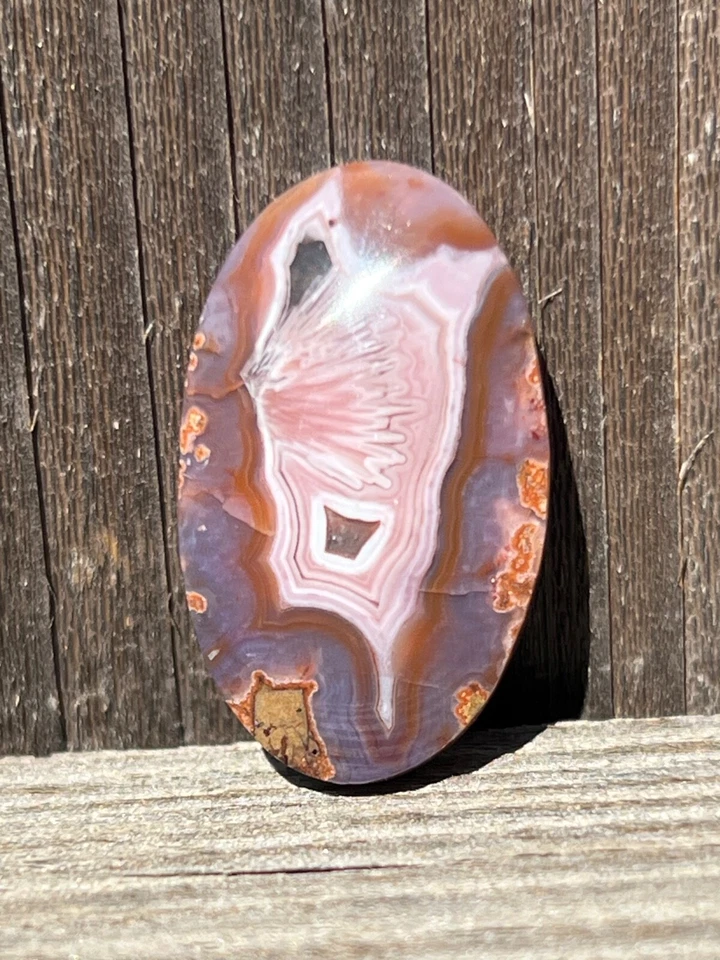 Purple Passion Agate Cabochon - Image 3 of 4