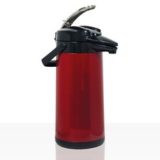 Bonamat Airpot Furento Pumpkanne 2,2l für TH - Glaseinsatz Matt Rot