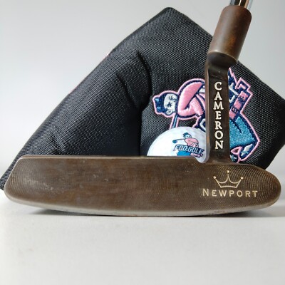 美品 SCOTTY CAMERON NEWPORT OIL CAN Rare Scotty Cameron The Art Of Putting Newport Oil Can