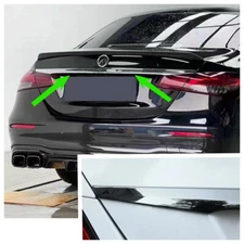 Steel Rear Tailgate Trunk Lid Cover Trim For 2016-2023 Benz E-Class W213