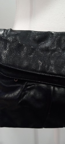 Vintage Pacific Connections Women Black Shoulder Cross Body Bag Purse - Picture 3 of 20