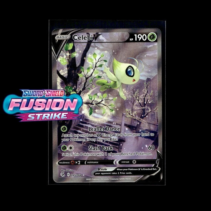 Celebi V 245/264 Swsh08: Fusion Strike for sale | eBay
