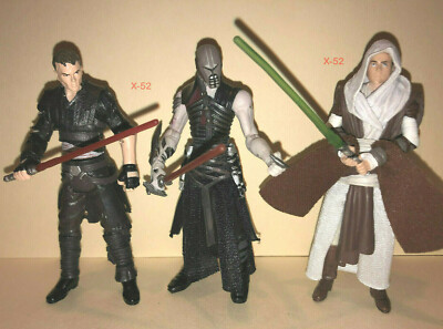 Star Wars Force Unleashed Darth Vader Apprentice Starkiller Galen Marek figure