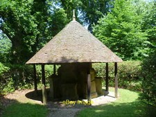 Photo 6x4 Roman tombstones in Chevening Park Chevening House as seen now  c2013