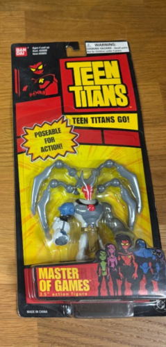 Master of Games Action Figure MOC 2004 Bandai DC Teen Titans Go! 3.5"